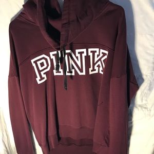 VICTORIA SECRET PINK SCOOP NECK LONG SLEEVE